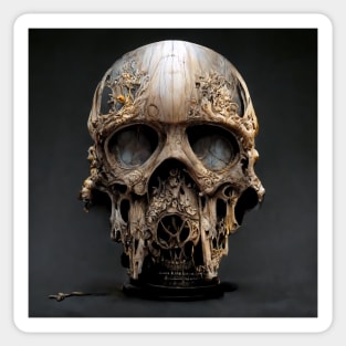 Ornate Skull Sticker